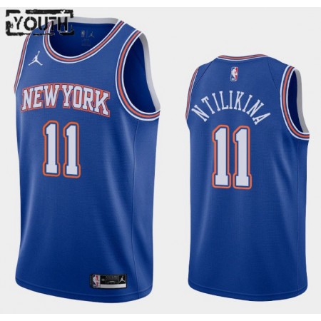 NBA Børn Trøje New York Knicks Frank Ntilikina 11 2020-21 Jordan Brand Statement Edition Swingman NBA Børn Trøje New York Knicks Frank Ntilikina 11 2020-21 Jordan Brand Statement Edition Swingman